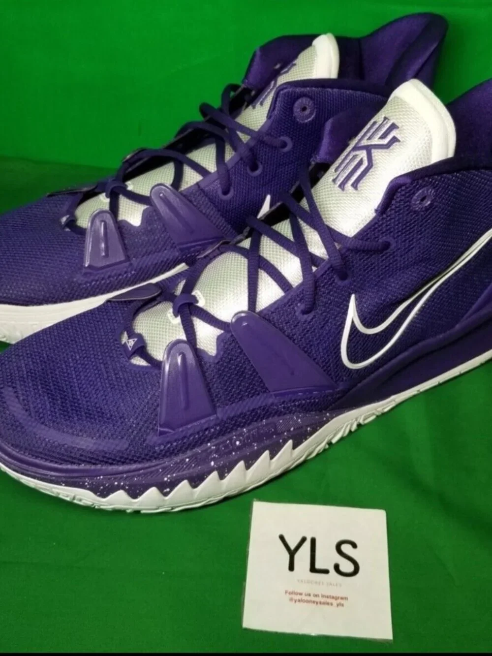 Nike Kyrie VII TB 2021 Promo Court 52 1/2 Purple DM5042-502 Men Size 17.5 NEW